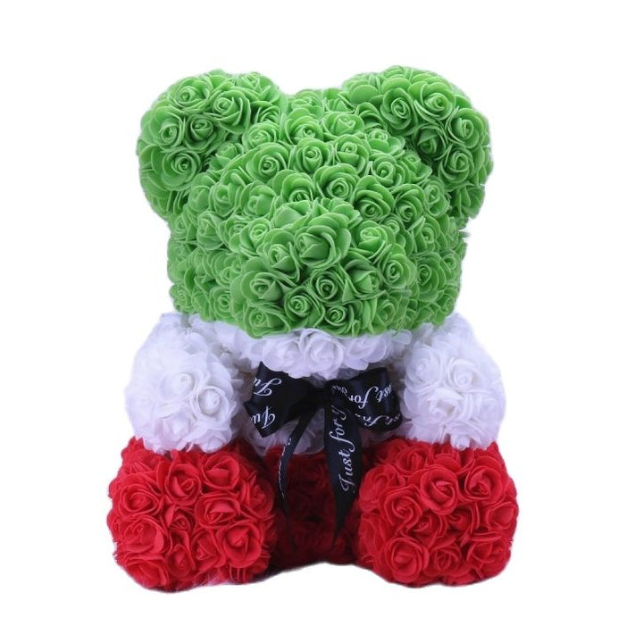 Skanto | Kunstige Rose Blomster Teddy Bjørn