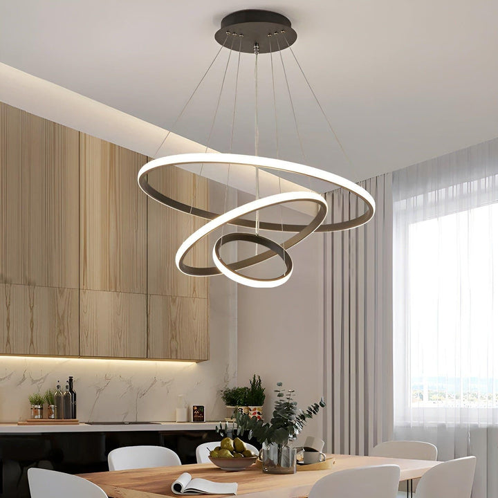 LED-pendellampe med sfærisk design – Moderne og elegant | Ideell for stue eller spisestue