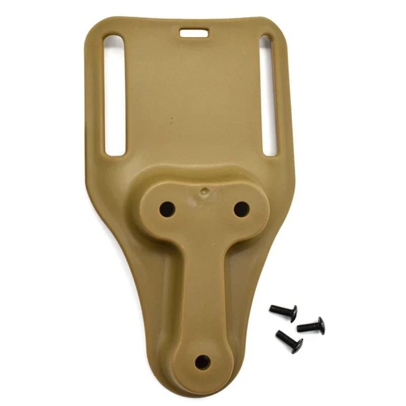 Skanto | Taktisk Drop-Leg-Holster QLS 19/22 – Mid-Low-Belte Universelt Pistolholster med elastisk Lårrem for jakt
