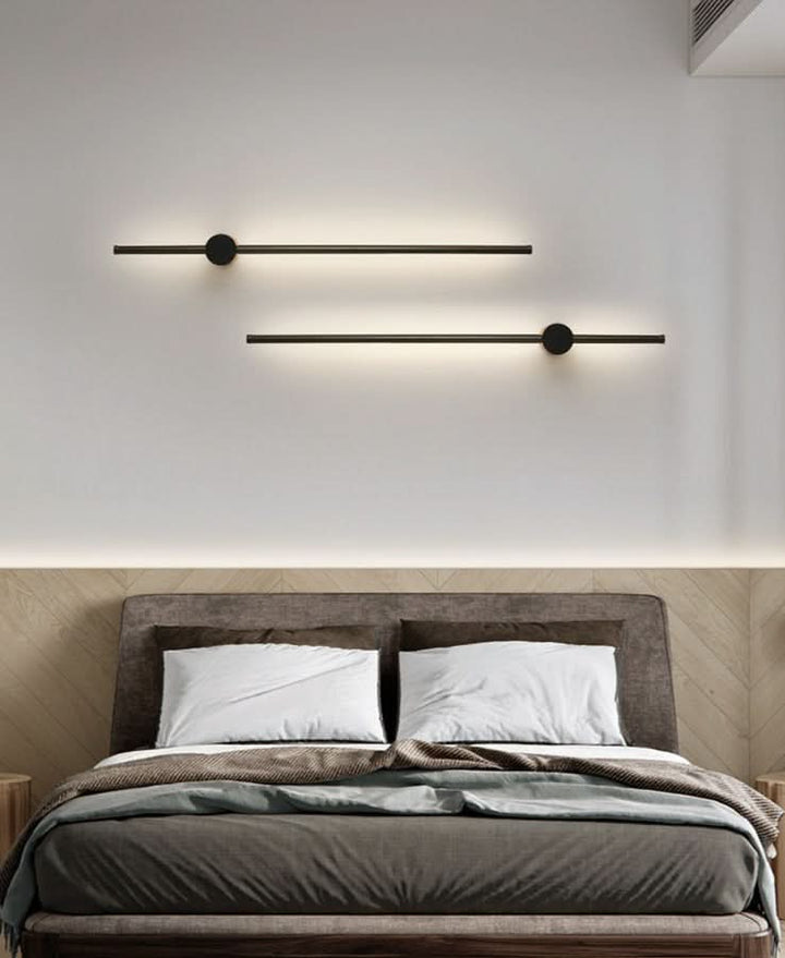Skanto | Minimalistisk Vegglampe med Stikkontakt og LED Lys