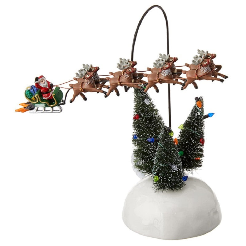 Skanto | Miniatyr Juletrehus Desktop Dekor