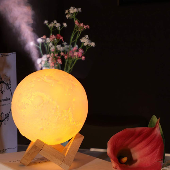 MoonBreeze Purifier - Månelampe og Luftfukter Skanto