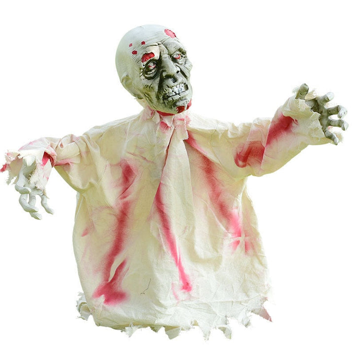 Skanto | Skremmende Skrikende Zombie Hage Halloween Dekorasjon