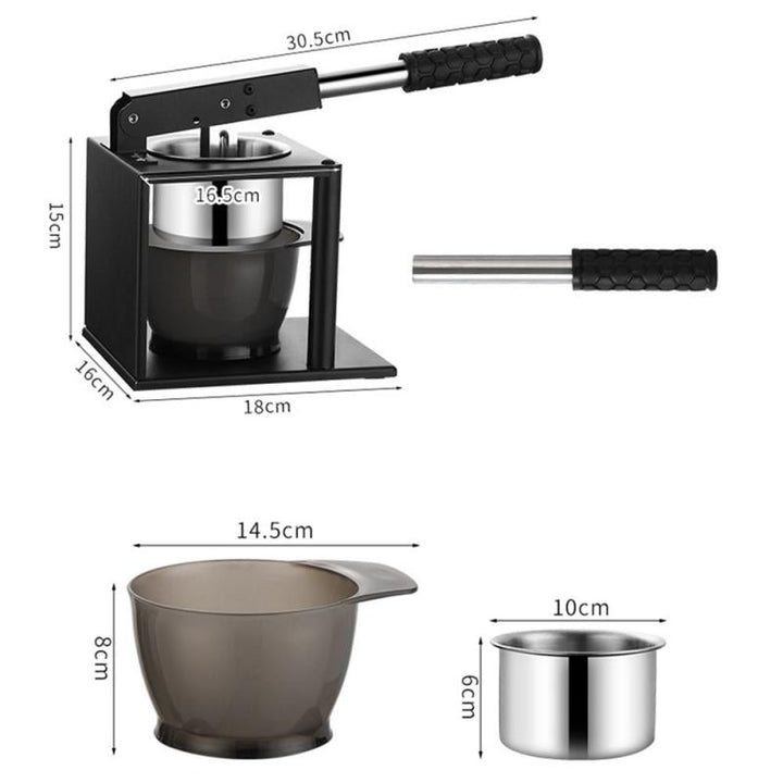 Skanto | Fresh Squeeze Rustfritt Stål Manuell Saftpresser
