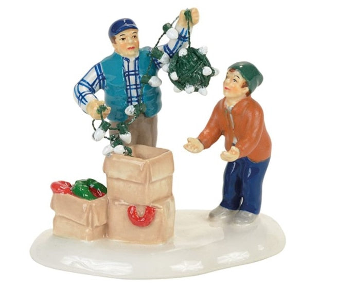 Norvo | Miniatyr Juletrehus Desktop Dekor