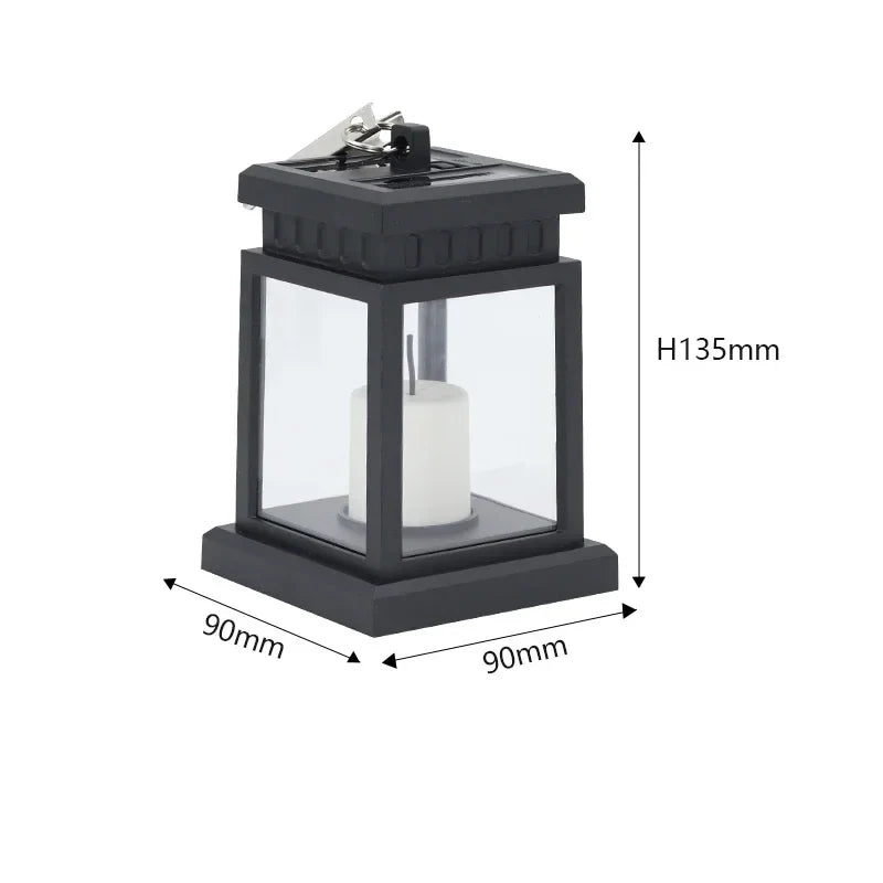 Skanto | Sollys med LED-lys – Hengelampe for hage og terrasse, dekorativt lys for utendørs