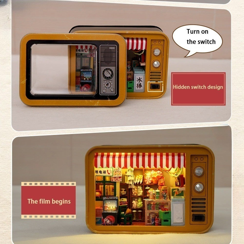 Norvo | Mini Mansion Tre Møblert Dukkestue