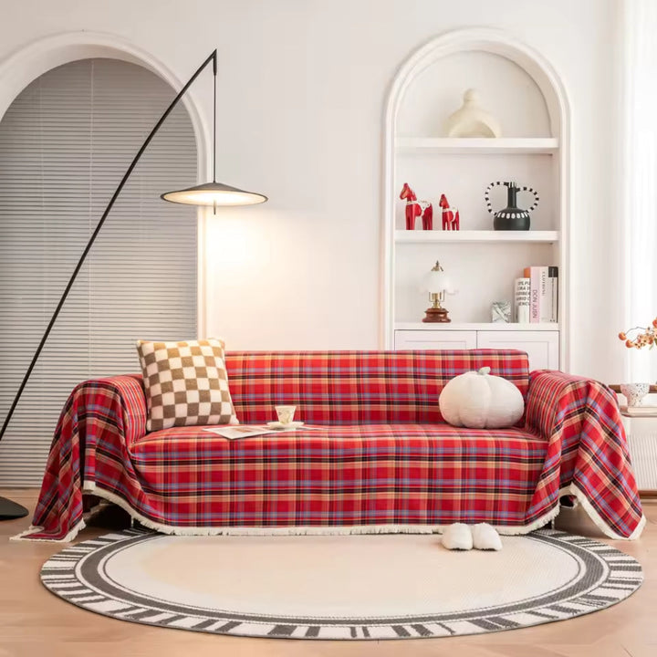 Skanto | Hearthline Cottage Rutet Sofa Deksel