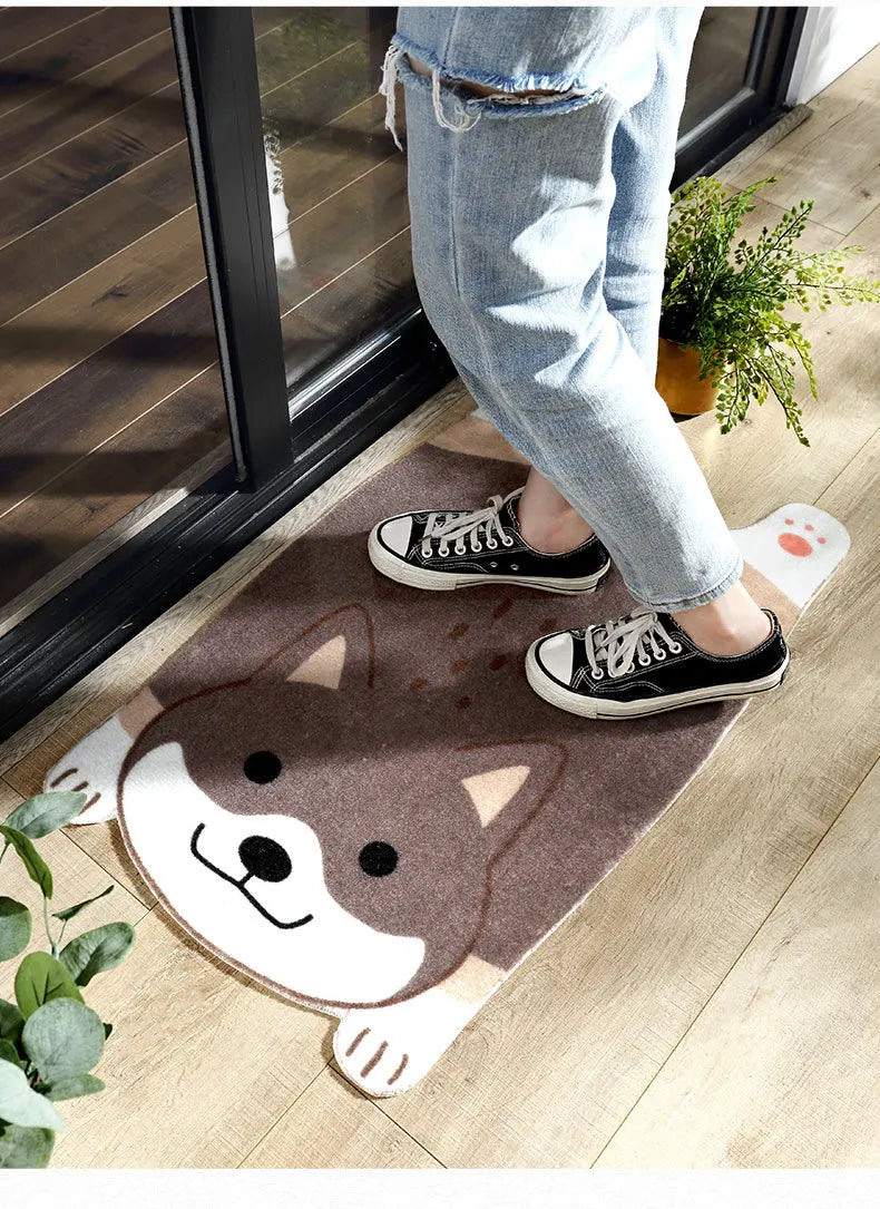 Skanto | Søt Dyre Antiskli Mat – Pet Design for Kjøkken, Bad og Gang