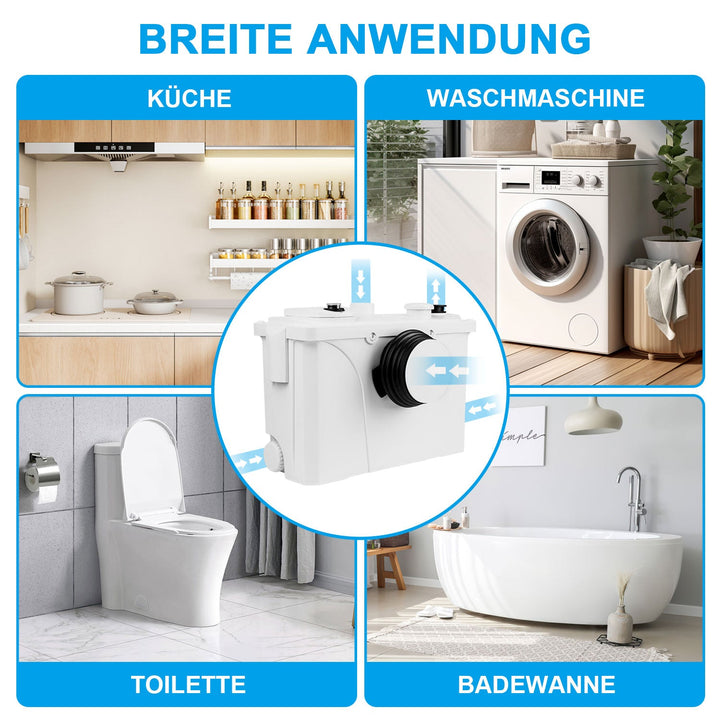Hebeanlage avløpspumpe 700W 190 L/min | Skanto