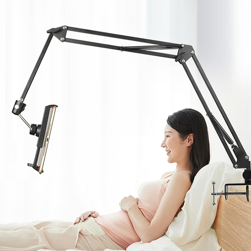 Skanto | Lang Arm Tung-Duty Skrivebordsmontering Tablettholder