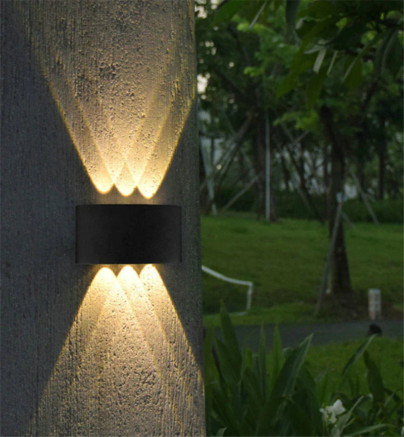 Veda - Utendørs LED Vegglampe | Skanto