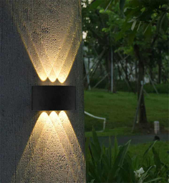 Veda - Utendørs LED Vegglampe | Skanto