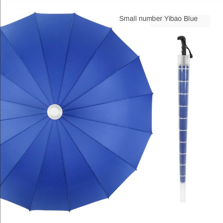 Minimalist Langt Håndtak Automatisk Paraply | Skanto