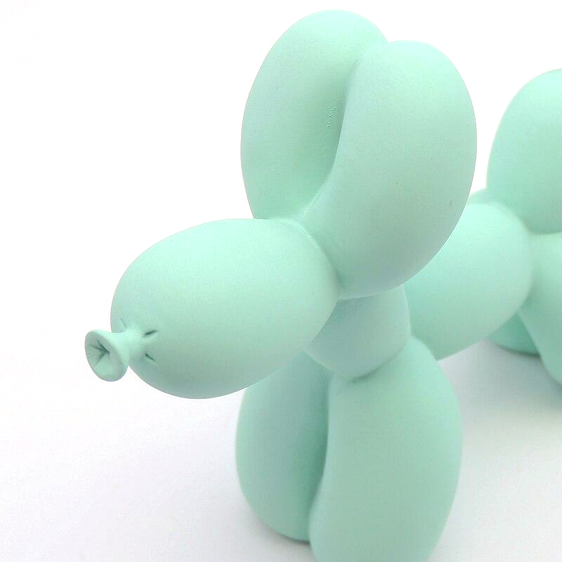 Fargerik Ballonghund Skulptur – Moderne Pynt for Stue og Kontor | Skanto