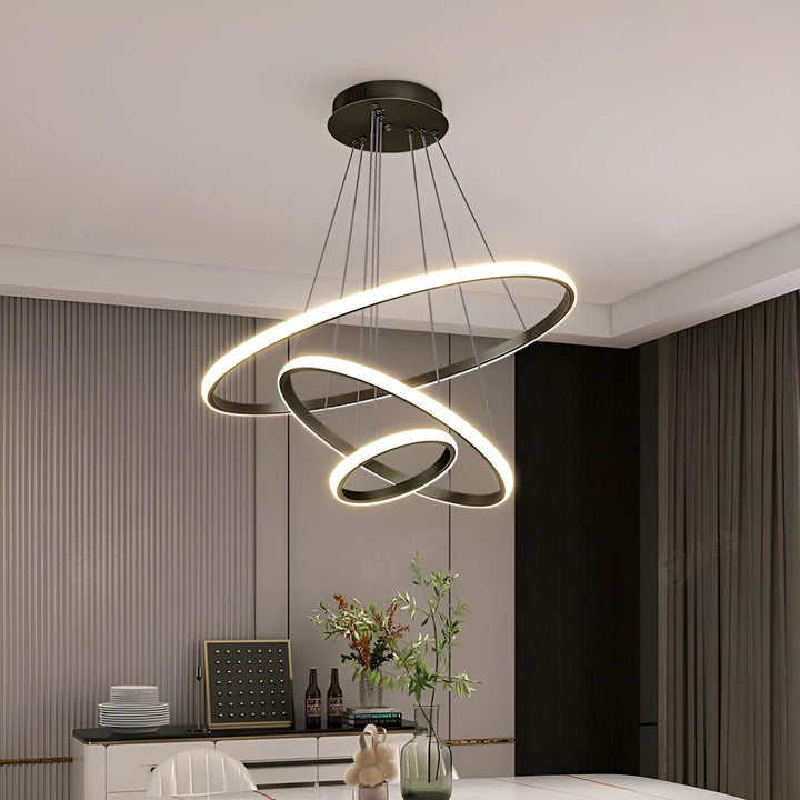 LED-pendellampe med sfærisk design – Moderne og elegant | Ideell for stue eller spisestue