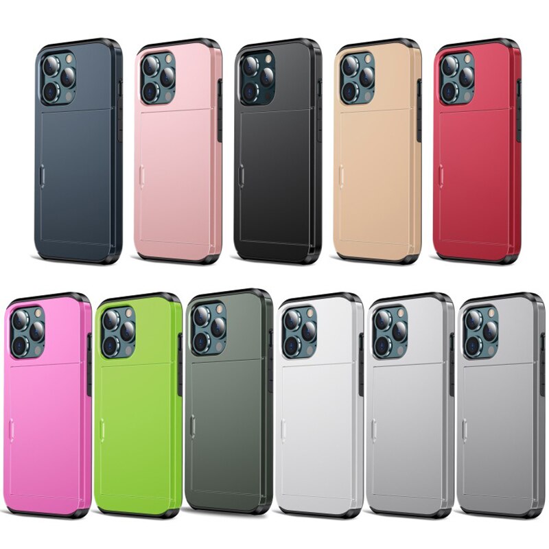 Skanto | Business Armor Slide Wallet iPhone Etui
