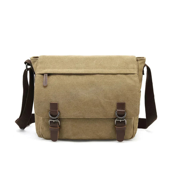 Skanto | Carlos – Robust Herresekk for Daglig Bruk | Slitesterk Lerret Crossbody Bag