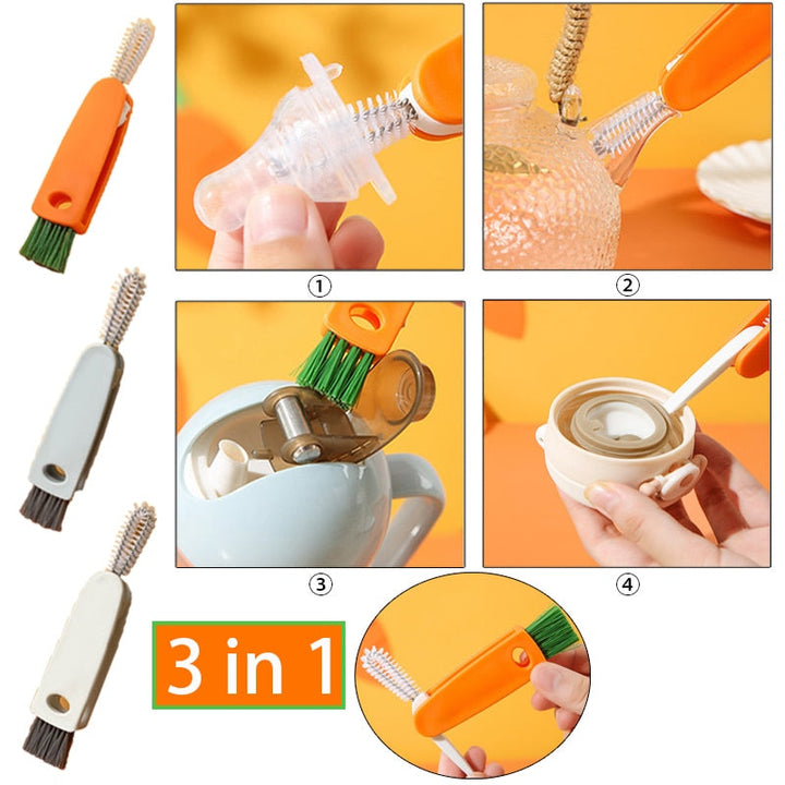 Home Kitchen Easy Cleaning Brush Set | Skanto