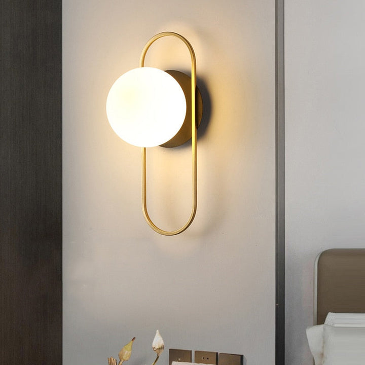 Skanto | Skandinavisk Vegglampe – Harmoni og Enkelhet