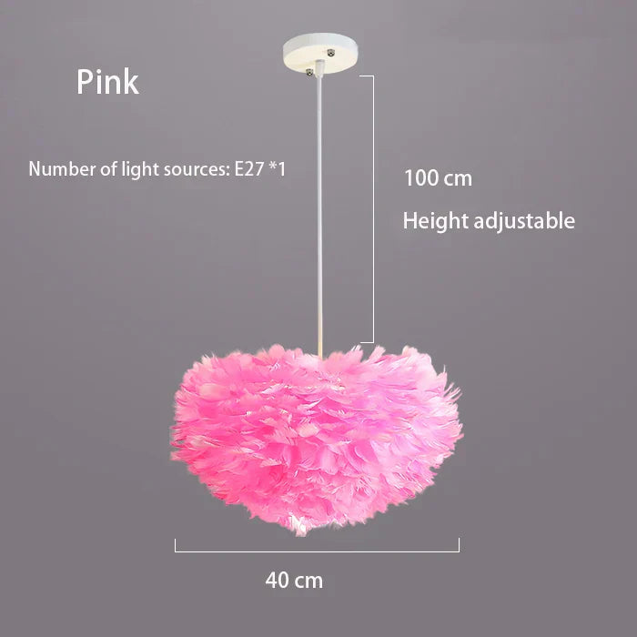 Cloud Like Realistic Feather Chandelier | Skanto