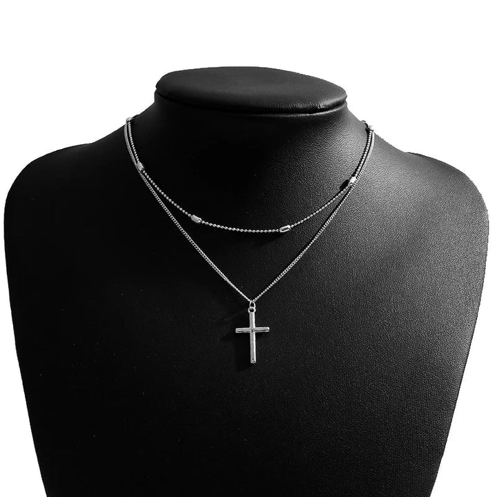 Skanto | Delikat Lagd Choker og Korshalssmykke