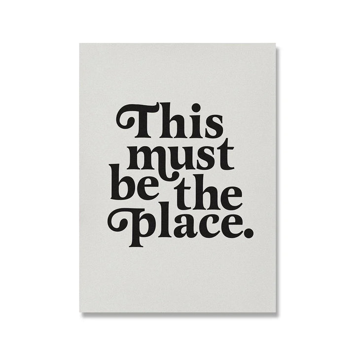 Inspirational Quotes Wall Art Canvas Prints Black White Poster Letters & Quotes Pictures for Living Room Bedroom Nordic Home Decor | Skanto
