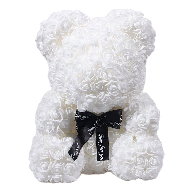 Skanto | Kunstige Rose Blomster Teddy Bjørn