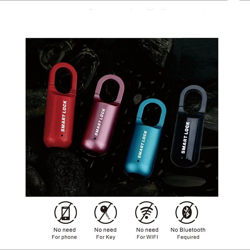 Skanto | Mini Elektronisk USB Fingeravtrykk Hengelås