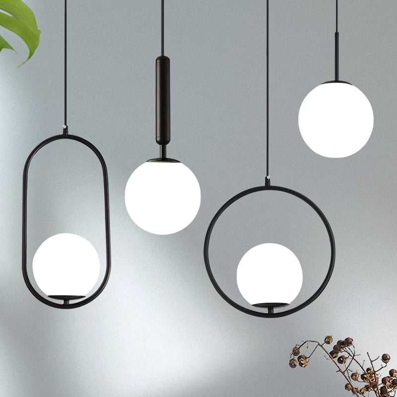 Nordic Glass Pendant Lamps | Skanto