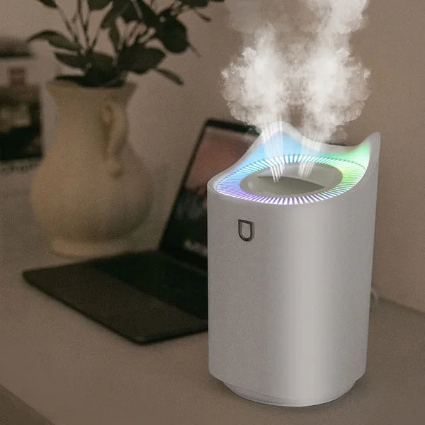 Skanto | Air Humidifier Hvit LED Tåke Diffuser