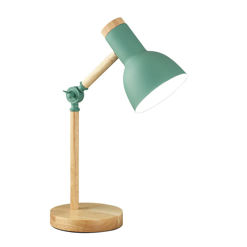 Skanto | LuminoShade – Moderne skrivebordslampe laget av tre i skandinavisk stil