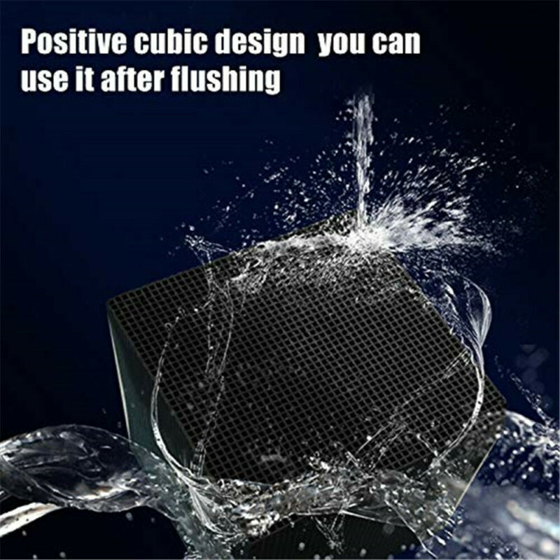 Skanto | Eco-Aquarium Filter Aktivert Karbon Vannrenser Cube