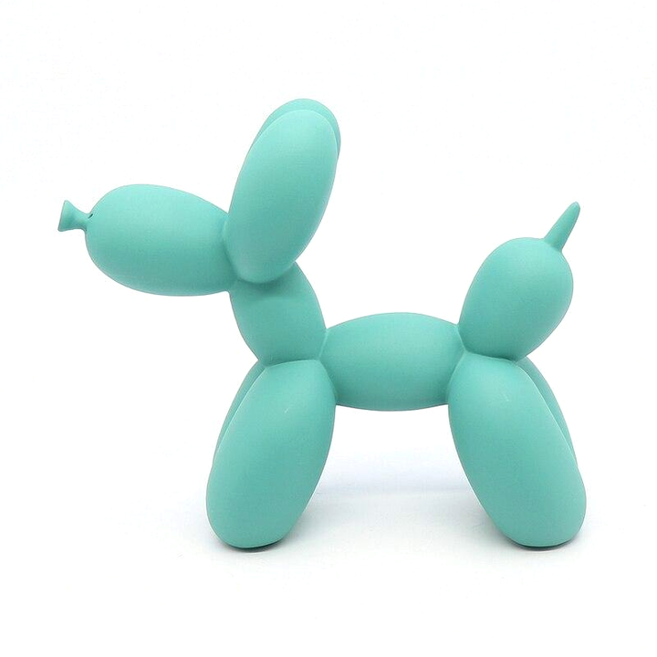 Fargerik Ballonghund Skulptur – Moderne Pynt for Stue og Kontor | Skanto