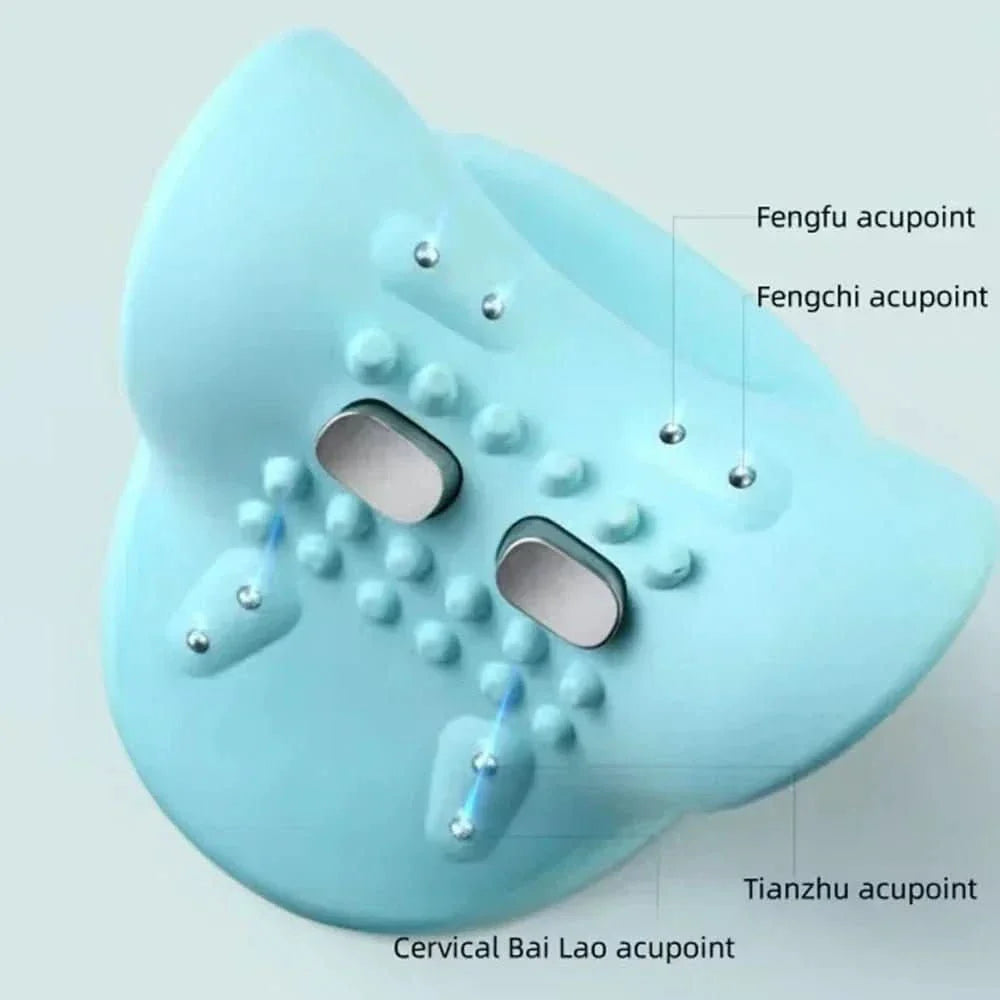 Skanto | EMS nakke massager med akupressur og trekk for smertelindring