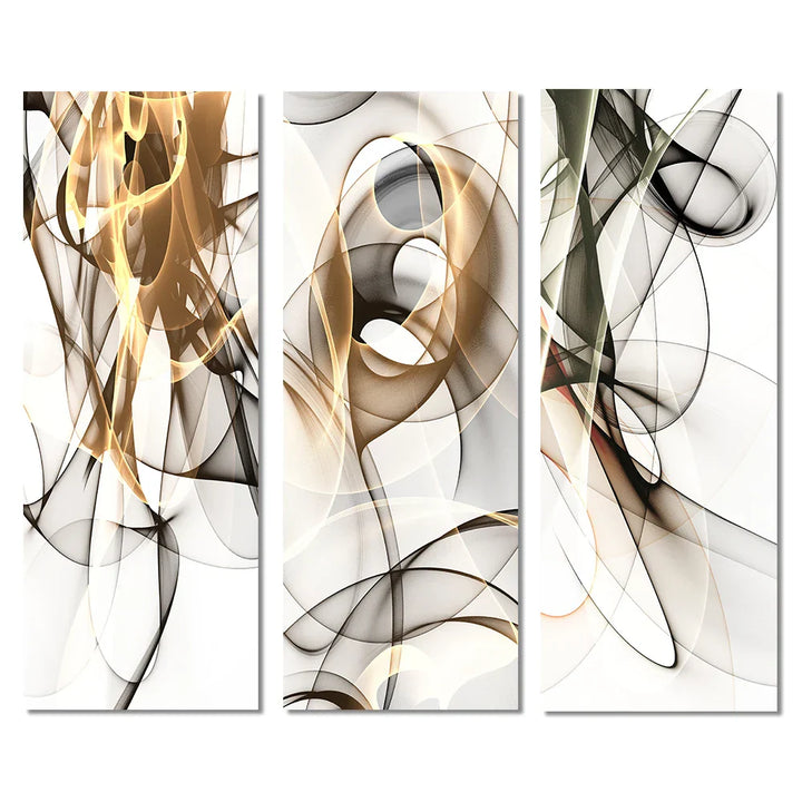 Minimalist Floating Ethereal Abstract Wall Art Fine Art Canvas Prints Pictures for Modern Apartment Living Room Home Office Art Decor | Skanto
