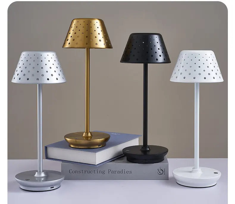 LuxeGlow – Portable LED Bordlampe for Moderne Interiør Skanto