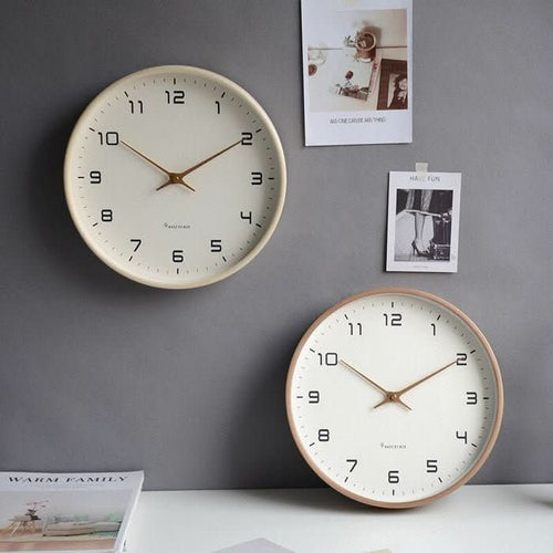 Skanto | Moderne Solid Tre Veggur i Brun & Krem
