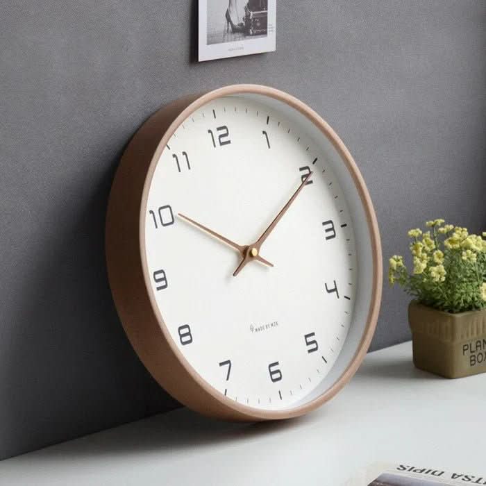 Skanto | Moderne Solid Tre Veggur i Brun & Krem