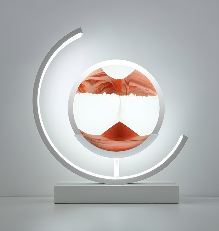 Skanto | Sandscape - Flytende Sand LED Lampe 3D Quicksand Nattlys