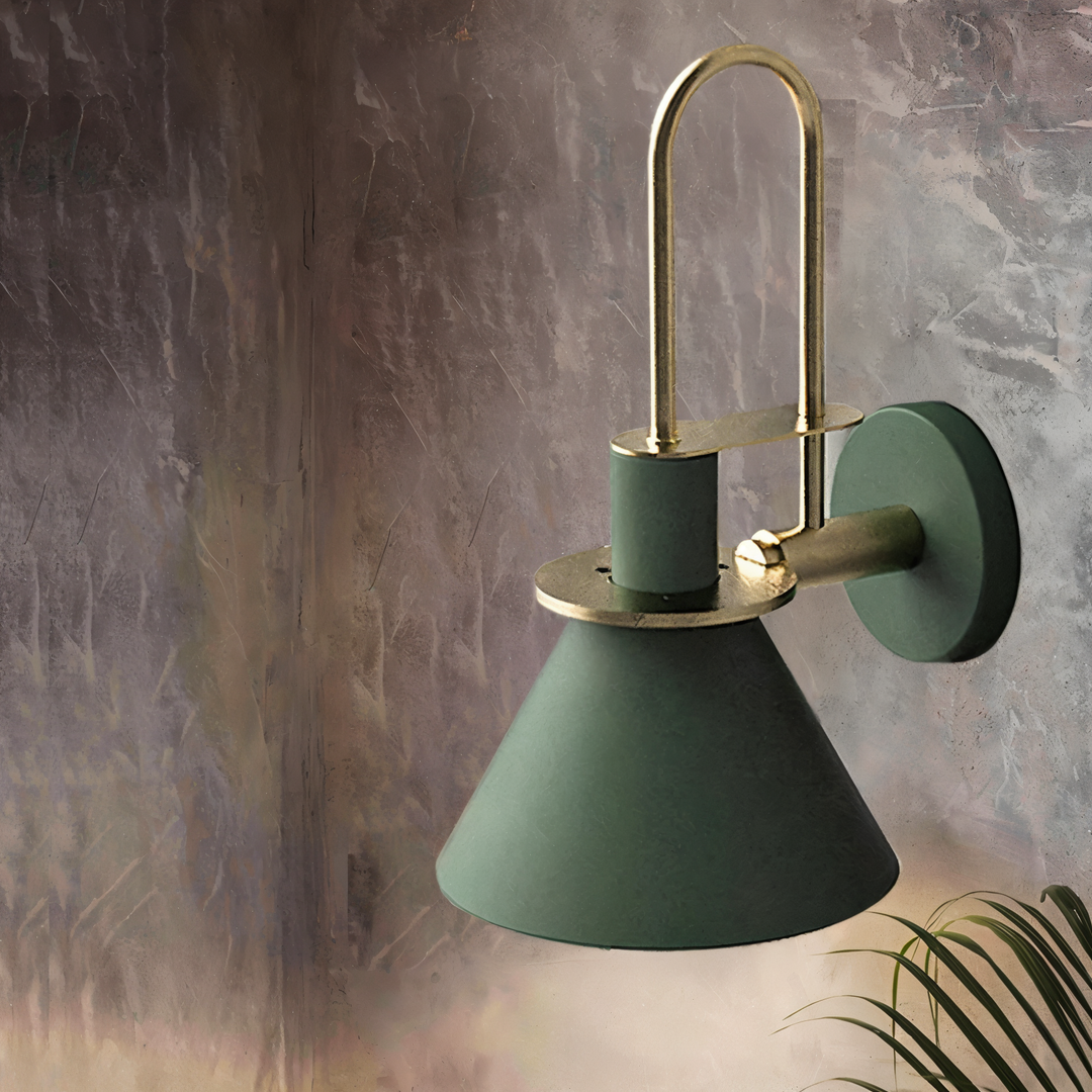 Skanto | Postmoderne LED Vegglampe med Trompetformet Design