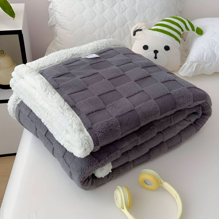 Skanto | WINTERLOFT – Reversibel Fleece Teppe