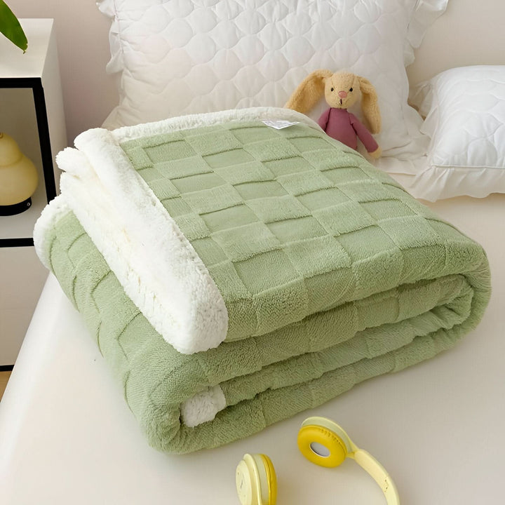 Skanto | WINTERLOFT – Reversibel Fleece Teppe