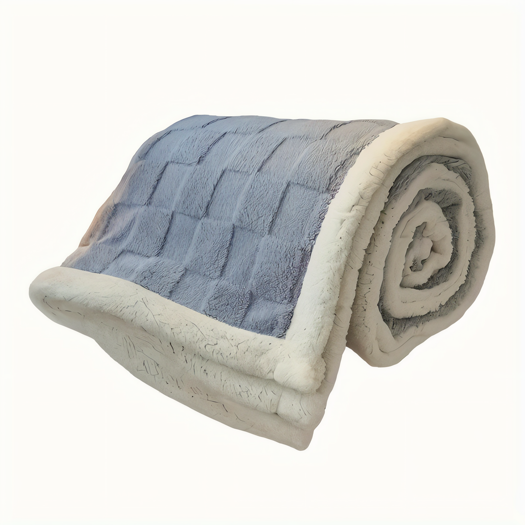 Skanto | WINTERLOFT – Reversibel Fleece Teppe