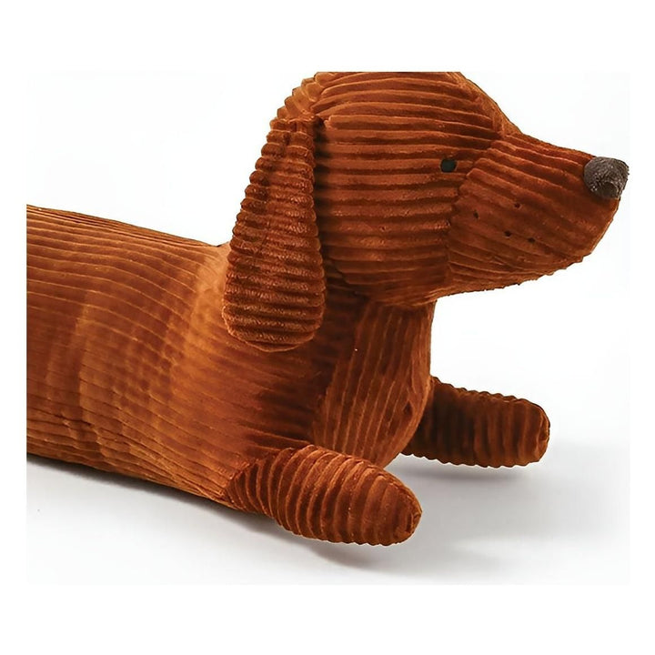 SnuggleHound Pillow – Ergonomisk Dachshund Plysjpute