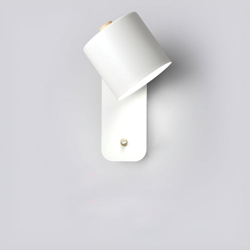 Skanto | EasyPush Vegglampe - Rotérbar Mini Sylinder LED Lampe