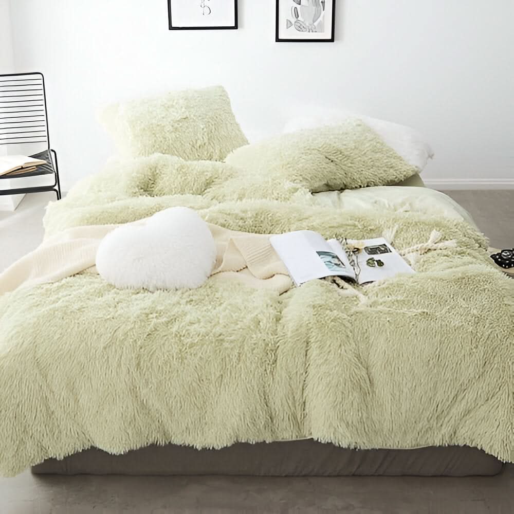 Skanto | FLUFFUREST – Plysj Fleece Sengetøysett