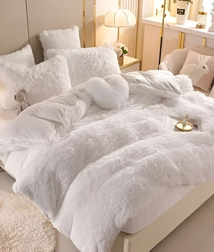Skanto | FLUFFUREST – Plysj Fleece Sengetøysett