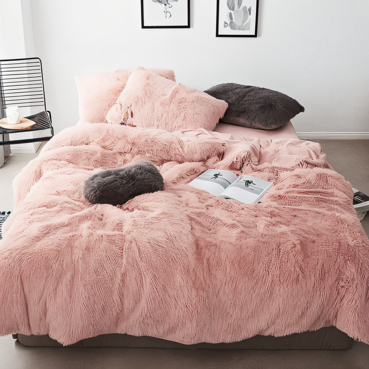 Skanto | FLUFFUREST – Plysj Fleece Sengetøysett