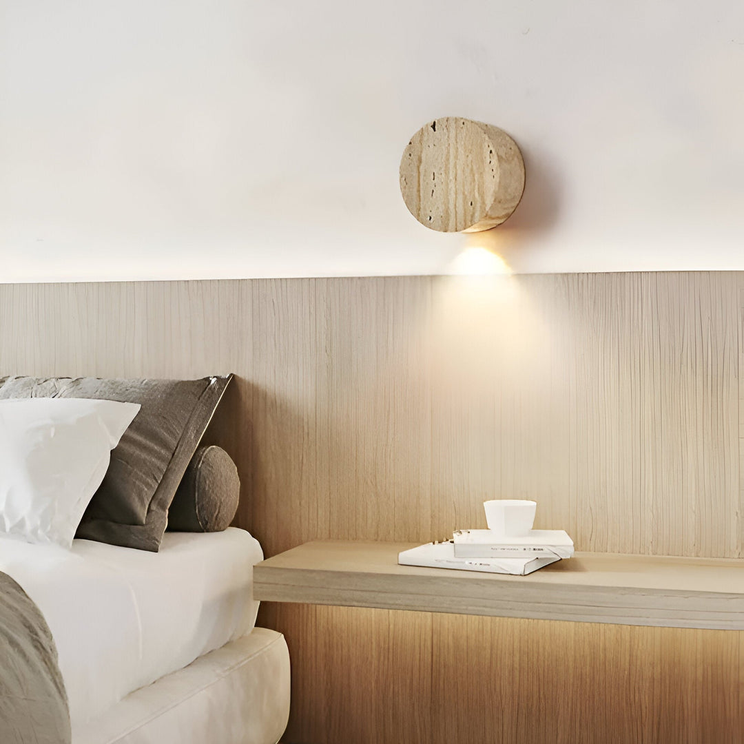 Sabi Vegglampe med Myk Ambient Lys Skanto